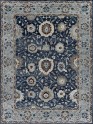 Traditional Blue/Navy Wool Area Rug: Mafi Signature Canyons TB-5133 (Hand-Knotted Area Rug)
