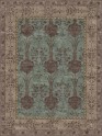 Traditional Green Wool Area Rug: Mafi Signature Custom Timeless TL-12 (Hand-Knotted Area Rug)