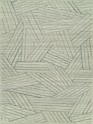 Transitional/Modern Green Wool Area Rug: Regal Tamera's Trend 1820095: Ivory Caribbean (Handmade Area Rug)