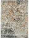 Modern/Transitional Grey/Silver Wool Area Rug: Regal Toronto Nights 1820973: Grey/Multi (Hand-Knotted Area Rug)