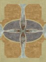Transitional Yellow/Gold Wool Area Rug: Mafi Signature Custom Transitional Transitional-07 (Hand-Knotted Area Rug)