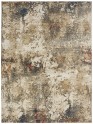 Transitional/Modern Beige/Tan Area Rug: Regal Typhoon 1820076: Sand/Multi (Power-Loomed Area Rug)
