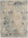 Traditional/Transitional Beige/Tan Area Rug: Regal Typhoon 1820976: Sand/Sky (Power-Loomed Area Rug)