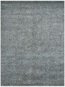 Transitional/Modern Blue/Navy Wool Area Rug: Regal Vivid Style 1822416: Blue/Grey (Hand-Knotted Area Rug)