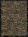 Modern Black Wool Area Rug: Silk Road Wild Living 192330 (Hand-Knotted Area Rug)