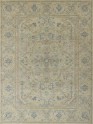 Traditional Green Wool Area Rug: Antiquity Willow Crest 1232001: Sage (Hand-Knotted Area Rug)