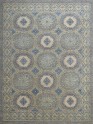 Antiquity | Willow Crest | 1237001: Denim/Ivory area rug Traditional Blue/Navy Wool Area Rug: Antiquity Willow Crest 1237001: Denim/Ivory (Hand-Knotted Area Rug)