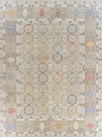 Traditional Yellow/Gold Wool Area Rug: Antiquity Willow Crest 1235101: Gold/Multi (Hand-Knotted Area Rug)
