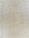 Traditional Beige/Tan Wool Area Rug: Antiquity Willow Crest 1234201: Taupe/Gold (Hand-Knotted Area Rug)