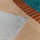 Modern/Transitional/Indoor-Outdoor Grey/Silver Area Rug: Design Organics Janis 4102800: Grey (Power-Loomed Area Rug)