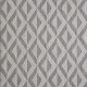Modern/Bohemian/Indoor-Outdoor Grey/Silver Area Rug: Madison Terrarium 13209576: Grey (Power-Loomed Area Rug)