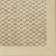 Modern/Transitional Beige/Tan Area Rug: Design Organics Togo 420094: Canvas (Power-Loomed Area Rug)