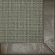 Modern/Transitional Grey/Silver Area Rug: Design Organics Tiki 4208007: Grey (Power-Loomed Area Rug)