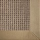 Modern/Transitional Brown Area Rug: Design Organics Symmetry 4193567: Bark (Power-Loomed Area Rug)