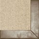 Modern/Transitional Beige/Tan Wool Area Rug: Design Organics Canyon 430338: Sand (Power-Loomed Area Rug)