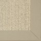 Modern/Transitional Beige/Tan Wool Area Rug: Design Organics Canyon 430338: Sand (Power-Loomed Area Rug)