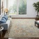 Traditional Brown Wool Area Rug: Regal Aaron 181198: Weathered Walnut/Multi (Hand-Knotted Area Rug)