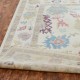Traditional Ivory/White Wool Area Rug: Regal Aaron 181998: Ivory/Multi (Hand-Knotted Area Rug)