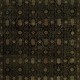 Transitional Charcoal/Black Wool Area Rug: Regal Andromeda 181040: Black (Hand-Knotted Area Rug)