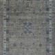 Traditional Grey/Silver Wool Area Rug: Mafi Signature Anatolian AN-244 (Hand-Knotted Area Rug)