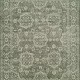 Traditional Grey/Silver Wool Area Rug: Regal Atlantis 181193: Grey (Hand-Knotted Area Rug)