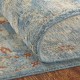 Traditional Blue/Navy Wool Area Rug: Regal Aficionado 181482: Vintage Denim/Sand (Hand-Knotted Area Rug)