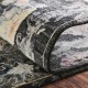 Transitional/Transitional Charcoal/Black Wool Area Rug: Regal Akasha 181624: Ebony (Hand-Knotted Area Rug)