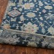 Transitional/Transitional Blue/Navy Wool Area Rug: Regal Akasha 181924: Vintage Navy (Hand-Knotted Area Rug)