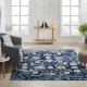 Traditional Blue/Navy Wool Area Rug: Regal Amarillo 181200: Navy (Hand-Knotted Area Rug)
