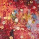 Contemporary Red/Burgundy Wool Area Rug: Modern Masters Avantgarde Avantgarde 13010: Red (Hand-Knotted Area Rug)
