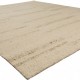 Bohemian Cream Wool Area Rug: Silk Road Azara 19130 (Hand-Knotted Area Rug)