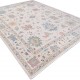 Traditional Ivory Wool Area Rug: Silk Road Carmel 19303 (Power-Loomed Area Rug)