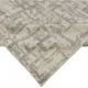 Modern/Transitional Ivory Wool Area Rug: Silk Road Cashmere 19366 (Hand-Knotted Area Rug)