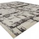 Modern/Transitional Charcoal Wool Area Rug: Silk Road Cashmere 19376 (Hand-Knotted Area Rug)