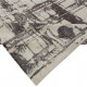 Modern/Transitional Charcoal Wool Area Rug: Silk Road Cashmere 19376 (Hand-Knotted Area Rug)