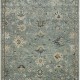Traditional Green Wool Area Rug: Regal Cavallo 183266: Antique Pewter (Hand-Knotted Area Rug)