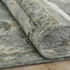 Traditional Green Wool Area Rug: Regal Cavallo 183266: Antique Pewter (Hand-Knotted Area Rug)