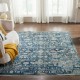 Traditional/Transitional Blue/Navy Wool Area Rug: Regal Celestial 183023: Indigo (Hand-Knotted Area Rug)