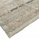 Transitional Ivory Wool Area Rug: Silk Road Clarity 19301 (Hand-Knotted Area Rug)
