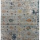 Traditional/Transitional Blue/Navy Wool Area Rug: Regal Coastal Rain 183039: Blue (Hand-Knotted Area Rug)