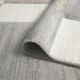 Modern Grey/Silver Area Rug: Regal Cosmic Storm 183020: Grey (Power-Loomed Area Rug)