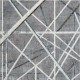 Modern Grey/Silver Area Rug: Regal Cosmic Storm 183530: Greys (Power-Loomed Area Rug)