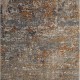 Modern/Transitional Grey/Silver Area Rug: Regal Crater Mountain 183451: Granite/Spice (Power-Loomed Area Rug)