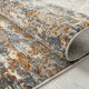 Modern/Transitional Grey/Silver Area Rug: Regal Crater Mountain 183451: Granite/Spice (Power-Loomed Area Rug)