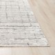 Modern Ivory Wool Area Rug: Bainbridge Cutler 23611: Ivory/Grey (Power-Loomed Area Rug)