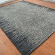 Modern/Transitional Charcoal/Black Wool Area Rug: Mafi Signature Harmony DJ-1181 (Hand-Knotted Area Rug)