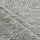 Transitional/Bohemian Charcoal/Black Wool Area Rug: Mafi Signature Harmony DJ-1307 (Hand-Knotted Area Rug)