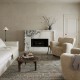Traditional/Transitional Grey/Silver Wool Area Rug: Allure Domas 1430 (Hand-Knotted Area Rug)
