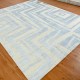 Modern Beige/Tan Wool Area Rug: Mafi Signature Emilia EM-103 (Hand-Knotted Area Rug)