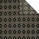 Transitional/Modern Charcoal/Black Wool Area Rug: Regal Envy 185119: Black/Lilac (Handmade Area Rug)
